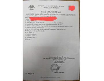 Cần bán lô đất đẹp tại thôn Miếu Môn, xã Trần Phú (Chương Mỹ), HN, 0984299511