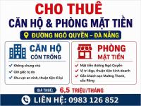 🔹Chính chủ cho thuê căn hộ và mặt bằng kinh doanh mặt tiền Đ.Ngô Quyền, TP.Đà Nẵng; 0983126852