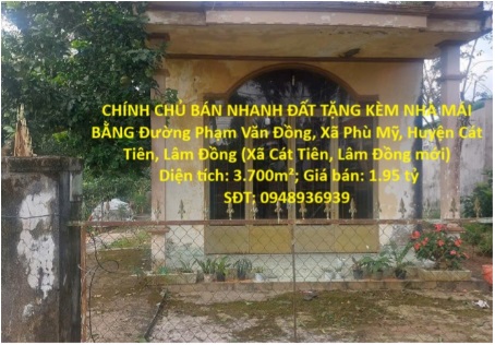 ⭐️chinh chu ban dat vi tri dep tai xa cat tien, lam dong moi; 0948936939
