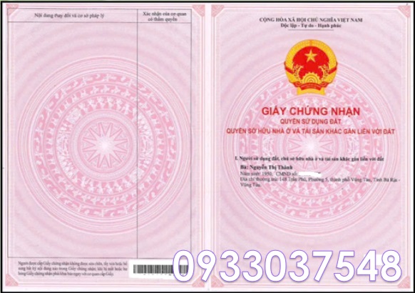 ⭐ban dat vi tri dep tai (p.5), p.vung tau, tp.hcm, 0933037548
