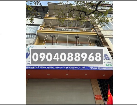 ⭐chinh chu cho thue nha mat pho so 865 giai phong, giap bat, hoang mai. lh 0904088968