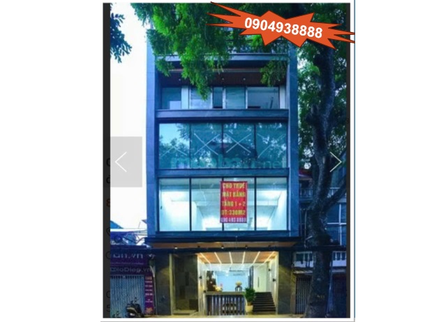 ⭐cho thue tang 1 va tang 2 nha mat duong so 585 hoang hoa tham, ha noi. 0904938888