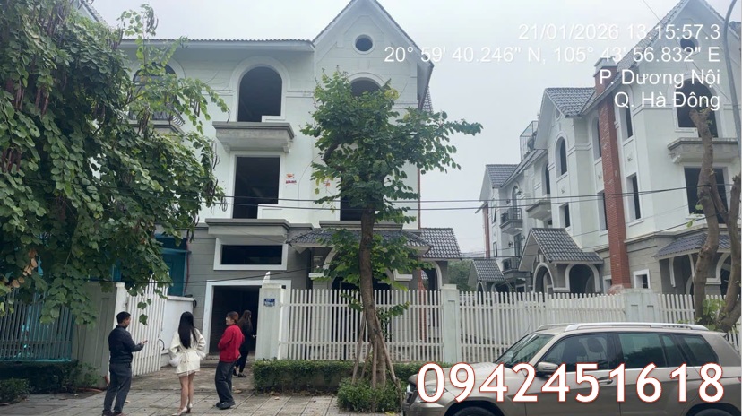 ⭐️chinh chu ban biet thu song lap khu b - geleximco, ha noi, 0942451618