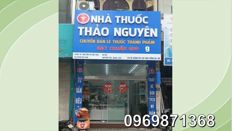 💥chinh chu sang nhuong nha thuoc tai cat linh, dong da, hn. lh 0969871368
