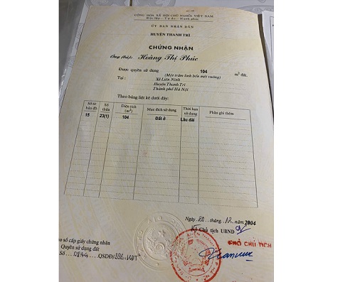 🔹chinh chu ban dat vi tri dep tai  xa lien ninh (thanh tri), ha noi, 0982067128