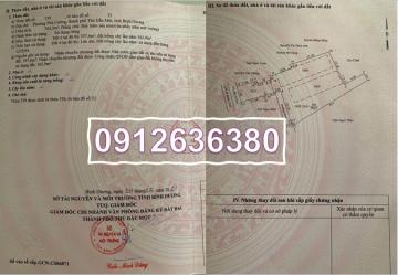 ⭐️Bán gấp lô đất đường Bạch Đằng, Phú Cường, Thủ Dầu Một (BD), Tp.HCM, 0912636380