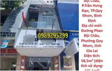 ⭐️Chính chủ bán gấp nhà mặt tiền Đ.Phan Bội Châu, Trần Hưng Đạo, (Quy Nhơn, Bình Định); 0989295299