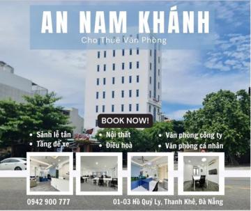 🌺CHO THUÊ VĂN PHÒNG CAO CẤP – TÒA NHÀ AN NAM KHÁNH số 01–03 Hồ Quý Ly, P. Thanh Khê, Đà Nẵng; 0942900777