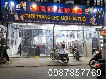 🔹Cho thuê mặt bằng 2 tầng, DT lớn - kinh doanh thoải mái tại Văn Giang, giá hợp lý; 0987857769